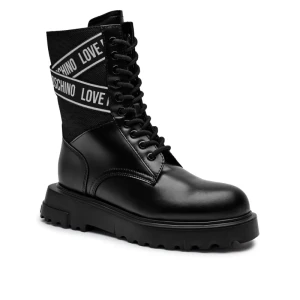 Love Moschino Botki | z dodatkiem skóry