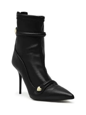 Love Moschino Botki | z dodatkiem skóry