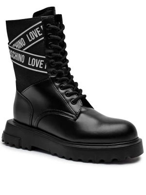 Love Moschino Botki | z dodatkiem skóry