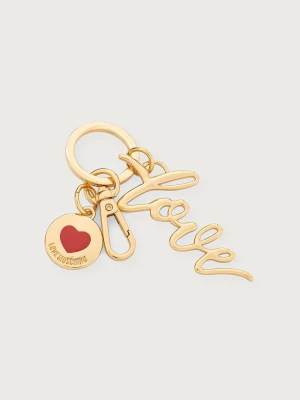 Love Moschino brelok damski metalowy złoty