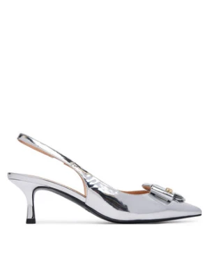 LOVE MOSCHINO Czółenka JA10366G0OJE090B Srebrny