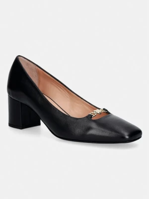 Love Moschino czółenka skórzane