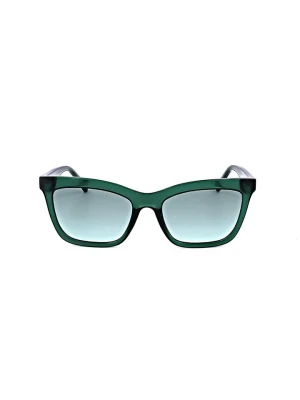 Love Moschino Damskie okulary przeciwsłoneczne w kolorze błękitno-zielonym rozmiar: 54