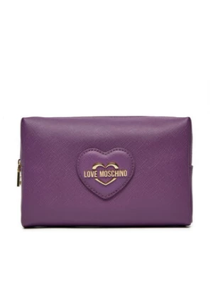 LOVE MOSCHINO Duży Portfel Damski JC5306PP0IKL0650 Bordowy