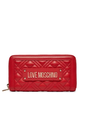 LOVE MOSCHINO Duży Portfel Damski JC5600PP1LLA0500 Czerwony