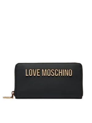 LOVE MOSCHINO Duży Portfel Damski JC5611PP1LKD0000 Czarny