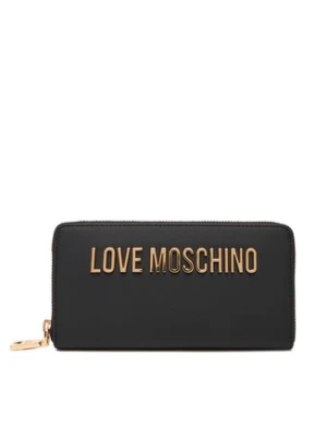 LOVE MOSCHINO Duży Portfel Damski JC5611PP1NKD0000 Czarny