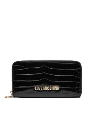 LOVE MOSCHINO Duży Portfel Damski JC5700PP0LKJ0000 Czarny