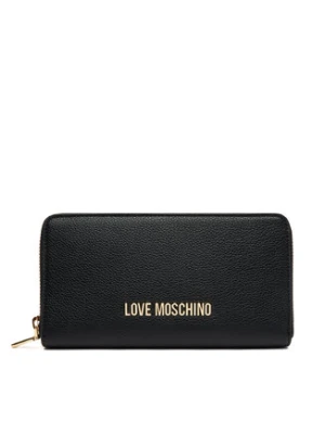 LOVE MOSCHINO Duży Portfel Damski JC5700PP1NLD0000 Czarny