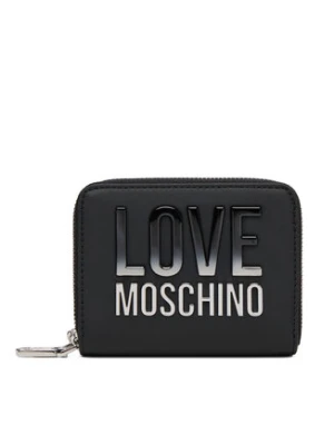 LOVE MOSCHINO Duży Portfel Damski JC5726PP0MKD000B Czarny