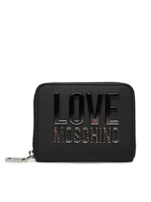 LOVE MOSCHINO Duży Portfel Damski JC5732PP0MKD000B Czarny