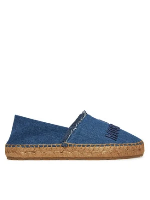 LOVE MOSCHINO Espadryle JA10262G0MJO5700 Niebieski