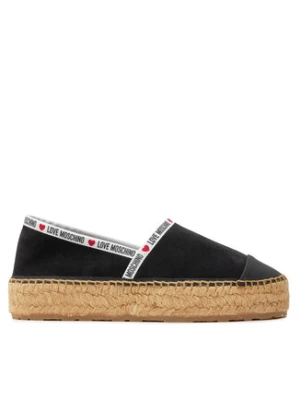 LOVE MOSCHINO Espadryle JA10553G0IIG0000 Czarny