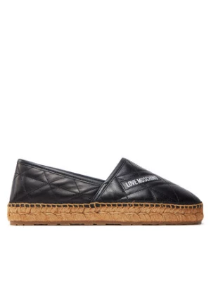 LOVE MOSCHINO Espadryle JA10582G0IIE0000 Czarny