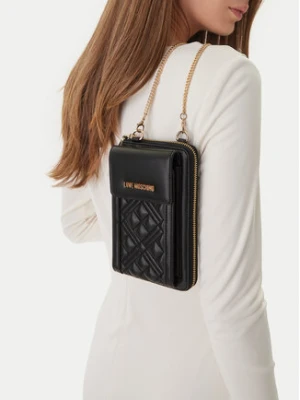 LOVE MOSCHINO Etui na telefon JC5682PP1OLA0000 Czarny