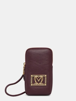 Love Moschino etui na telefon kolor bordowy JC5607PP1NLI0552