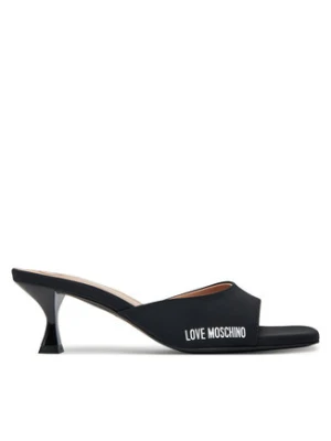 LOVE MOSCHINO Klapki JA28045G0MIM0000 Czarny