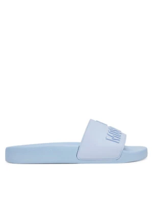 LOVE MOSCHINO Klapki JA28052G0MI15712 Niebieski