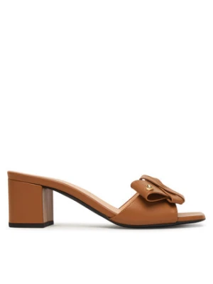 LOVE MOSCHINO Klapki JA28115G0OIE0200 Brązowy