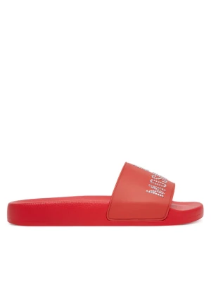 LOVE MOSCHINO Klapki JA28122G0MI13500 Czerwony
