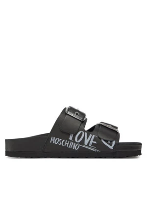 LOVE MOSCHINO Klapki JA28193G1IIA0000 Czarny