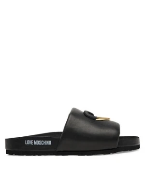 LOVE MOSCHINO Klapki JA28283G1MIE0000 Czarny