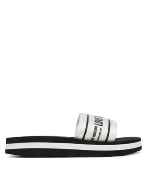 LOVE MOSCHINO Klapki JA28334G0MIX6100 Biały