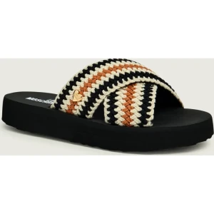 Love Moschino Klapki | z dodatkiem skóry