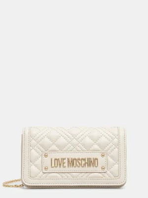 Love Moschino kopertówka kolor beżowy JC5681PP1