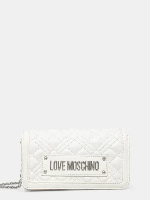 Love Moschino kopertówka kolor biały JC5681PP0MLA0100