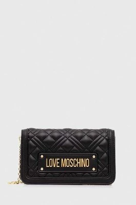 Love Moschino kopertówka kolor czarny