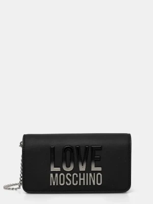 Zdjęcie produktu Love Moschino kopertówka kolor czarny JC5728PP0MKD000B