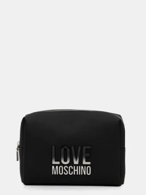 Love Moschino kosmetyczka kolor czarny JC5314PP0MKD000B