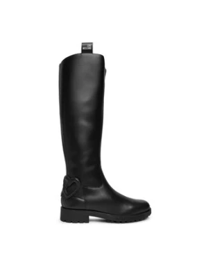 LOVE MOSCHINO Kozaki JA26064G0NIA0000 Czarny