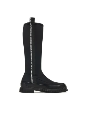 LOVE MOSCHINO Kozaki JA26103G1PIM400A Czarny