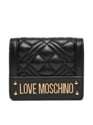 LOVE MOSCHINO Mały Portfel Damski JC5601PP0LLA0000 Czarny