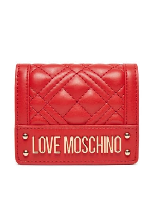 LOVE MOSCHINO Mały Portfel Damski JC5601PP0LLA0500 Czerwony