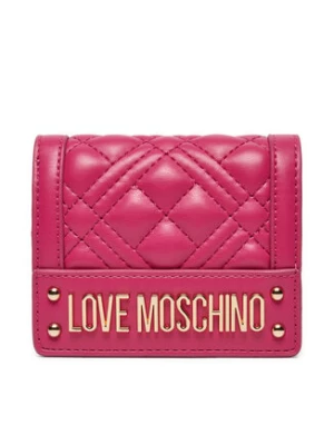 LOVE MOSCHINO Mały Portfel Damski JC5601PP0LLA0626 Różowy