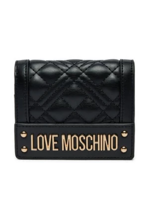 LOVE MOSCHINO Mały Portfel Damski JC5601PP1LLA0000 Czarny