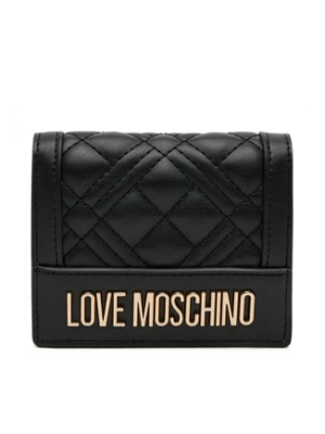 LOVE MOSCHINO Mały Portfel Damski JC5601PP1MLA0000 Czarny