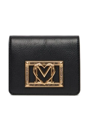 LOVE MOSCHINO Mały Portfel Damski JC5604PP1NLI0000 Czarny