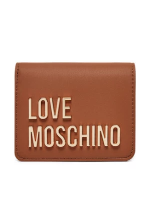 LOVE MOSCHINO Mały Portfel Damski JC5612PP1LKD0208 Brązowy