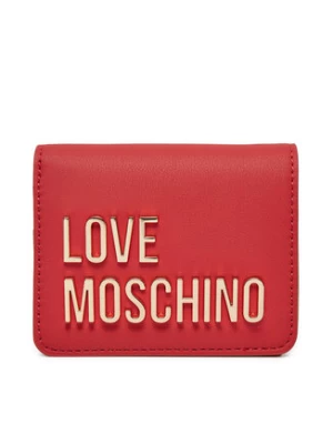 LOVE MOSCHINO Mały Portfel Damski JC5612PP1LKD0500 Czerwony