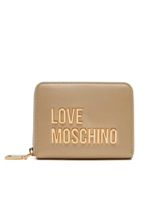 LOVE MOSCHINO Mały Portfel Damski JC5613PP1MKD196A Złoty