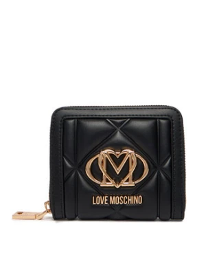 LOVE MOSCHINO Mały Portfel Damski JC5641PP0NLC0000 Czarny