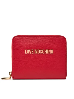 LOVE MOSCHINO Mały Portfel Damski JC5702PP1MLD0500 Czerwony