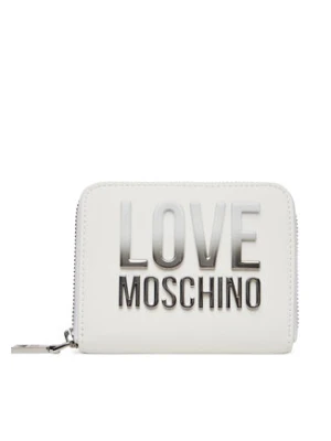 LOVE MOSCHINO Mały Portfel Damski JC5732PP0MKD0100 Biały