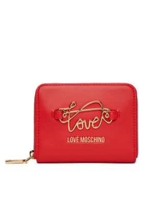 LOVE MOSCHINO Mały Portfel Damski JC5734PP0MKG0500 Czerwony