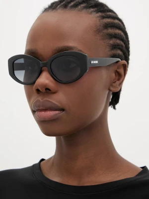 Love Moschino okulary przeciwsłoneczne damskie czarny