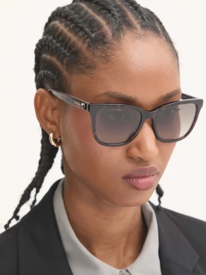 Love Moschino okulary przeciwsłoneczne damskie kolor brązowy MOL078/S